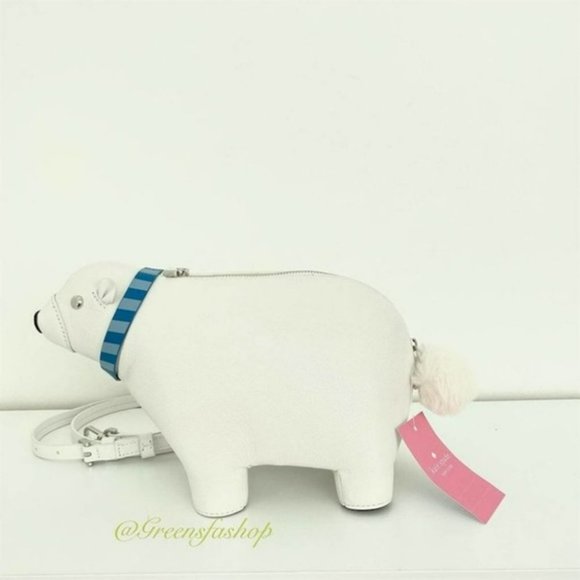 Kate spade purse arctic friends polar bear crossbody new - Picture 3 of 10